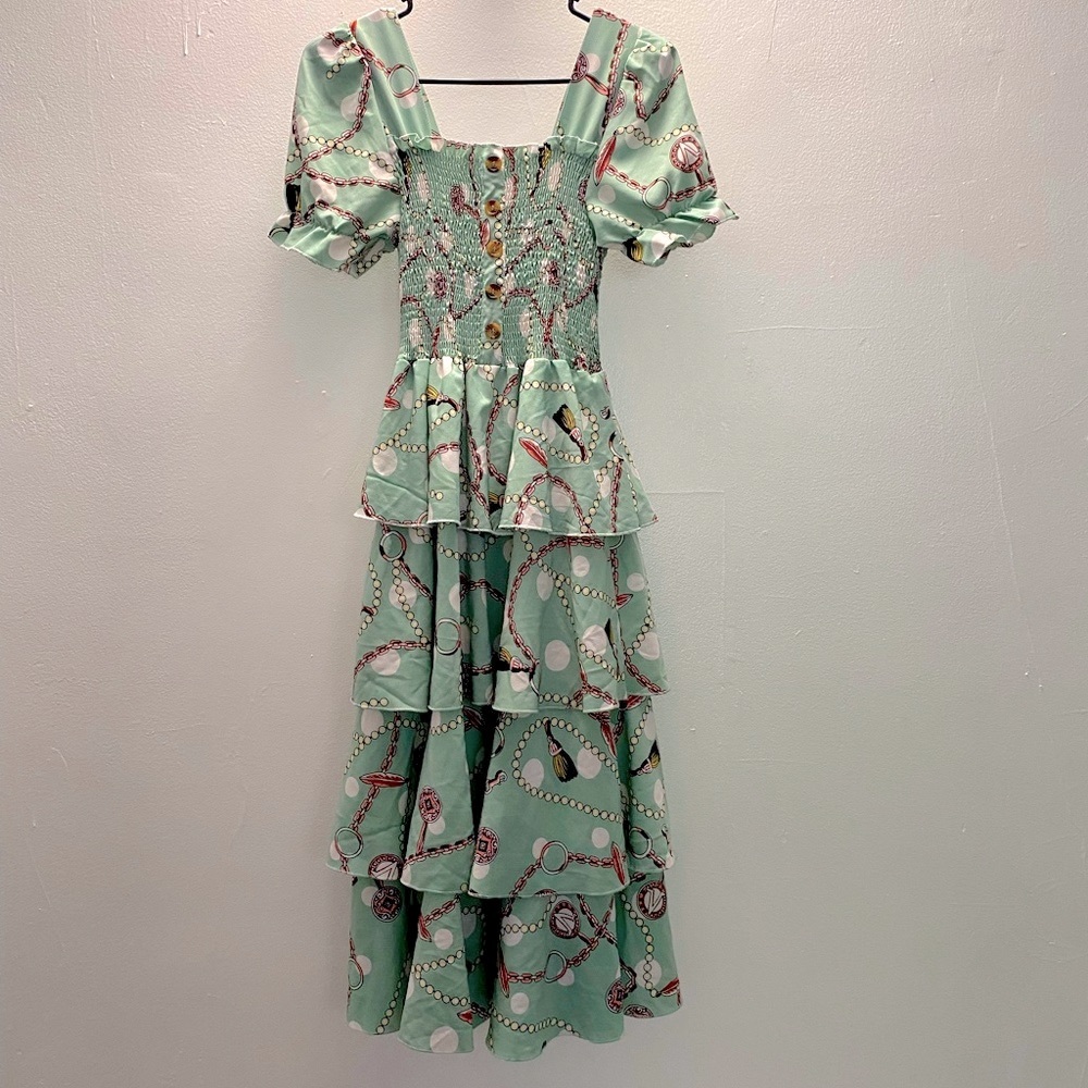 3 layer Mint dress size:L